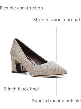 Pointed Toe Block Heel Pump in Beige
Donald J Pliner Women's Suzette Pump